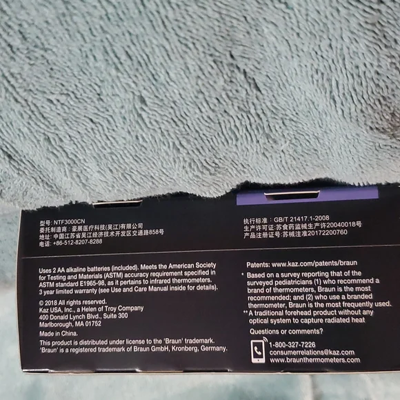 Braun No touch & forehead Thermometer - Picture 5 of 6